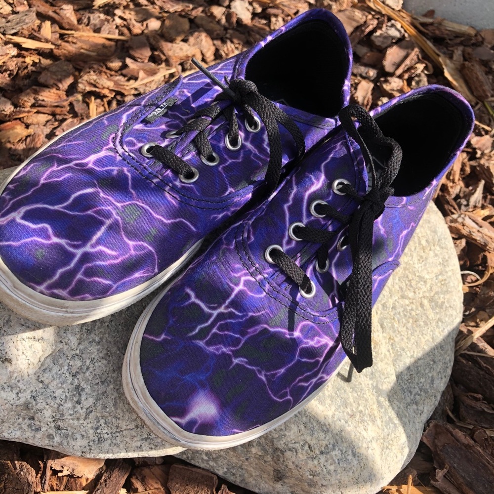 EUC Tye dye VANS. Kids size 3.5